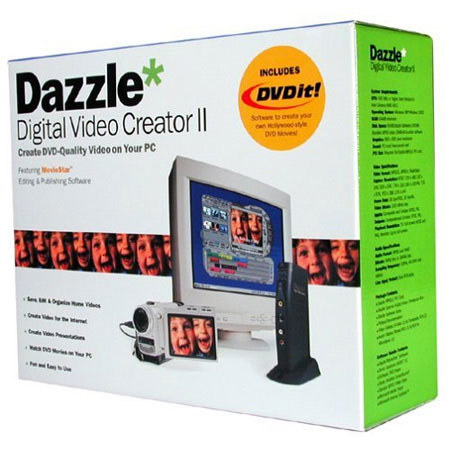 Dazzle Digital Video Creator 2, Analog Capture Card for Windows
