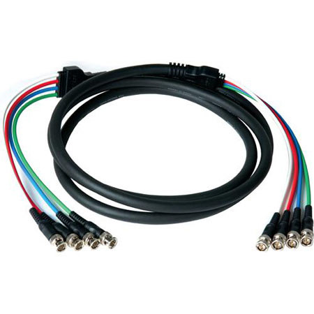 Datavideo CB10 YUV Component Cable, 9.8ft, 4 BNC-4