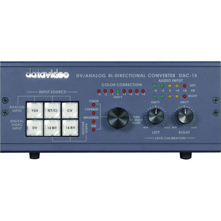 Datavideo DAC-15 DV/YUV/YC/C Dig-Analog Format Conv