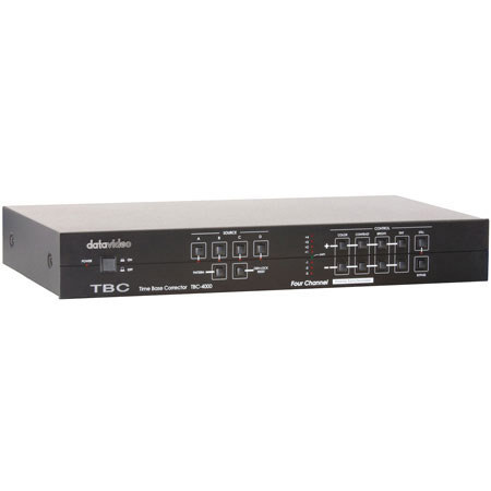 Datavideo TBC-4000 NTSC. Four Channel Stand Alone Time Base Corrector #TCB4000