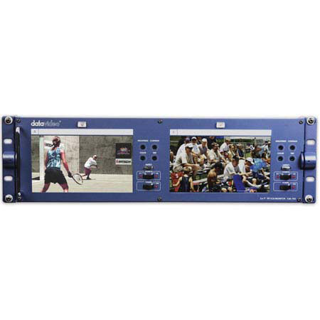 Datavideo TLM-702 Dual 7in 16:9 Monitor Unit, NTSC