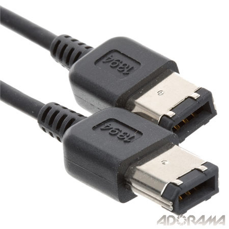 Focus Enhancements FS-5 6-6 Pin Firewire Cable - 24in