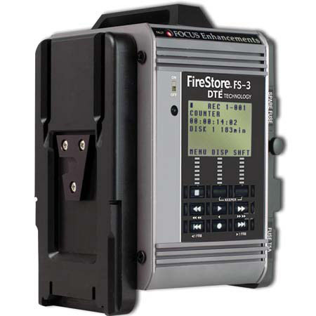 Focus Enhancements Videonics Firestore FS-3, 40GB DV / Hard Drive, with Sony / IDX V Mount, NTSC
