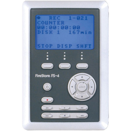 Focus Enhancements FireStore FS-4, Portable Direct To Edit (DTE) Recorder with 40GB Hard Drive.
