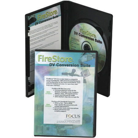Focus Enhancements FireStore DV File Converter, for Windows. #ASYF070515