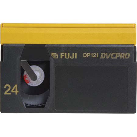Fujifilm DP121-24M DVCPro Digital Video Cassette, 24 Minutes Recording Time, Medium