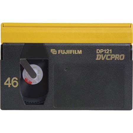 Fujifilm DP121-46M DVCPro Digital Video Cassette, 46 Minutes Recording Time, Medium