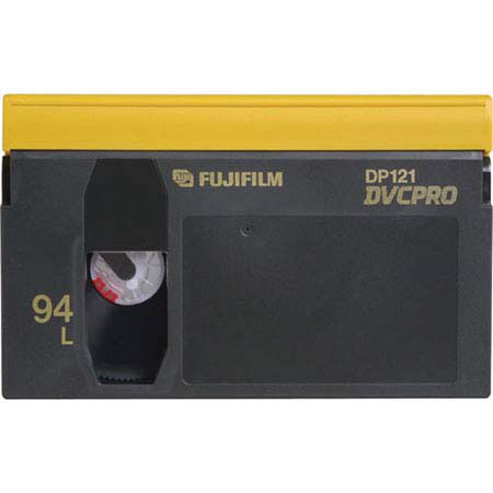 Fujifilm DP121-94L DVCPro Digital Video Cassette, 94 Minutes Recording Time, Large