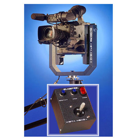 Glidecam Vista Head II, Remote Control Pan/Tilt Head for Cameras up to 30 lbs