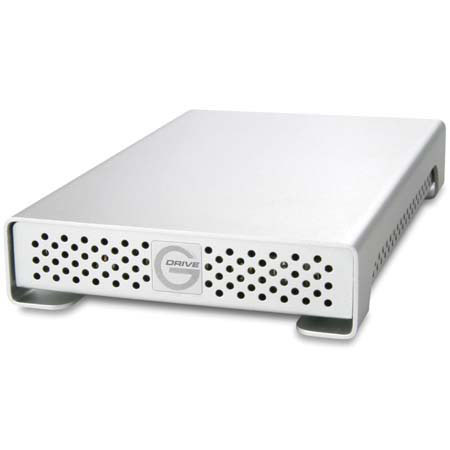 G-Technology G-Tech G-Drive Mini, 160GB External Hard Drive Storage Solution, 5400 RPM with FireWire 400 & USB 2.0 Interface, for Macintosh & Windows (909102-01)