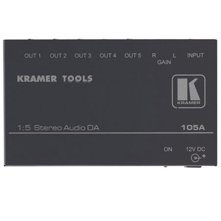 Kramer 105A 1:5 Stereo Audio Distribution Amplifie