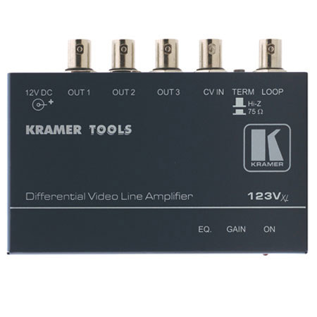 Kramer 123VXL 1:3 Video Differential Line Amplifie
