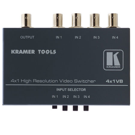Kramer 4x1VB 4x1 Composite Video Mechanical Switch