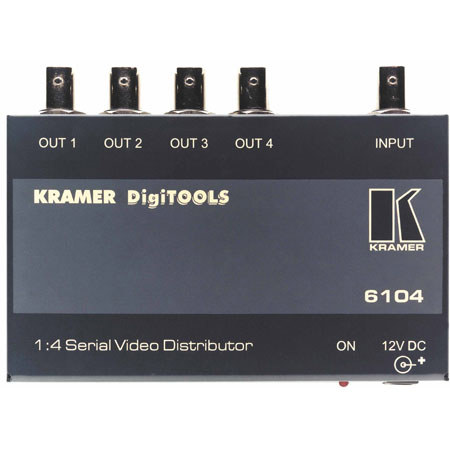 Kramer 6104 1:4 Reclocking SDI Distribution Amplif