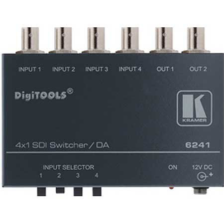 Kramer 6241 4x1:2 SDI Video Switcher