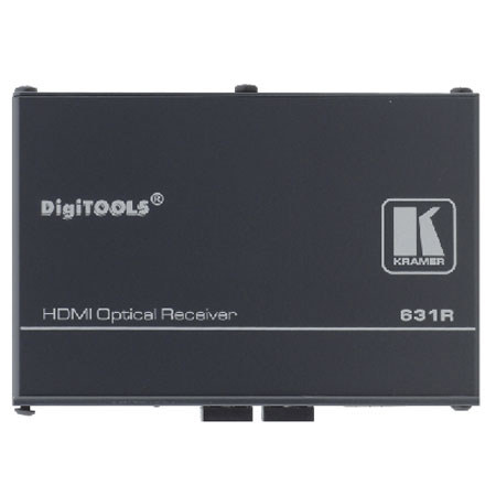 Kramer Electronics 631R HDMI Optical Receiver, Bla