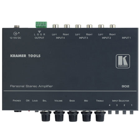 Kramer Electronics 902 4x1 Audio Amplifier/Switche