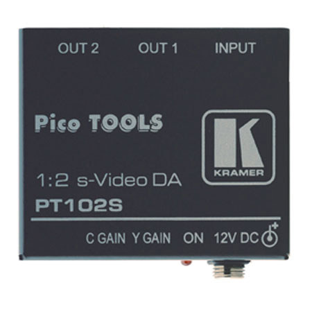 Kramer PT102S 1:2 S-Video Distribution Amplifier