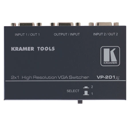 Kramer VP201XL 2x1 Graphics Video Mechanical Switc