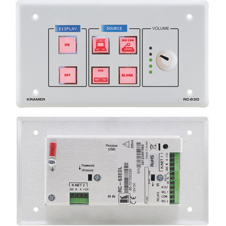 Kramer Electronics RC-63DL 6-Room Controller