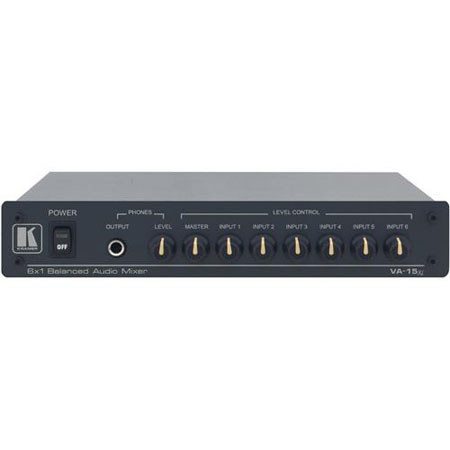 Kramer Electronics VA-15XL 6 x 1 Balanced Audio Mi