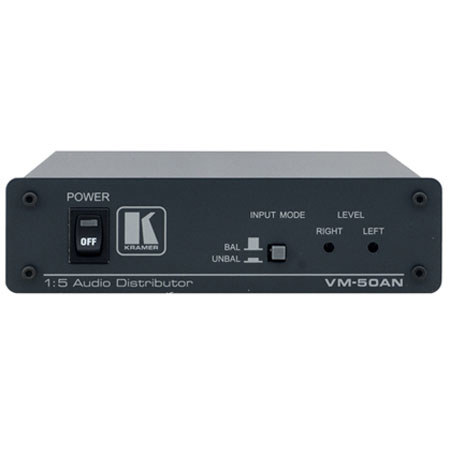 Kramer VM50AN 1:5 Video/Audio Distribution Amplifi