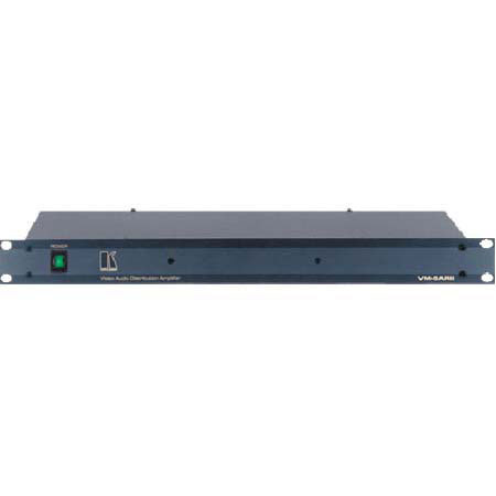 Kramer Electronics Kramer Vm-5ar2 19" 1:5 AV Distributor, Looping cv / Component / Audio Stereo with AC or DC Coupling, 360 mhz