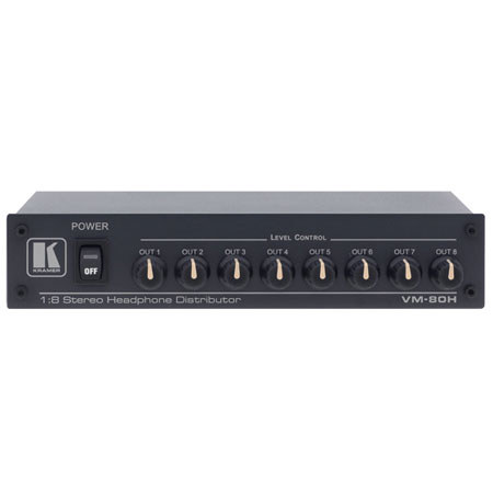 Kramer VM-80H 1:8 Headphone Distribution Amplifier