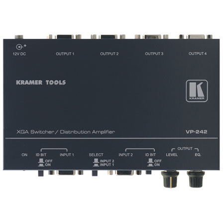 Kramer VP-242 2x1:4 Computer Graphics Video Switch