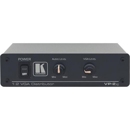 Kramer VP2XL 1:2 Video/Audio Distribution Amplifie