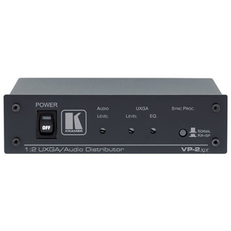 Kramer VP2XLK 1:2 Video/Audio Distribution Amplifi