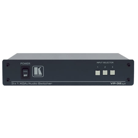 Kramer VP32XLN 3x1:2 Video/Audio Switcher