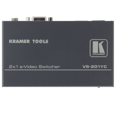 Kramer VS-201YC 2x1 S-Video Switcher with RS-232