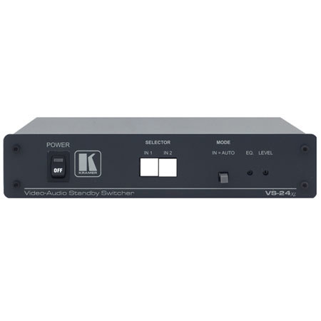 Kramer VS24XL 2x1 Video/Stereo Audio Switcher