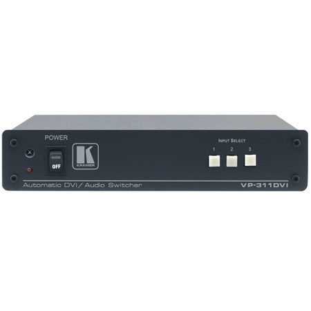 Kramer VP311DVI 3x1 DVI Audio Standby Switcher