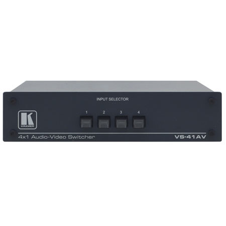 Kramer VS41AV 4x1 Video/Stereo Audio Switcher