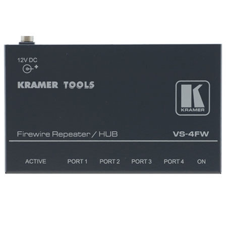 Kramer VS-4FW 4-Port Firewire Repeater / Hub