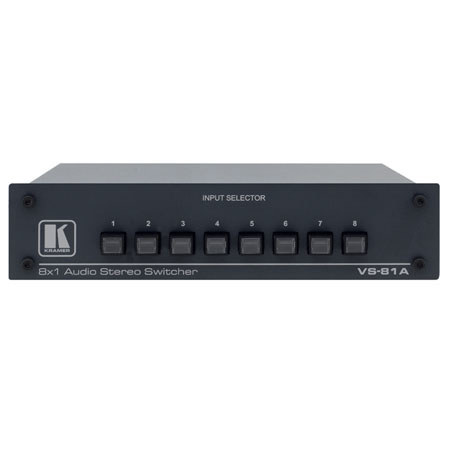 Kramer VS-81A 8x1 Stereo Audio Mechanical Switcher