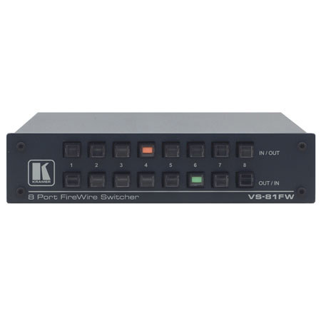 Kramer VS-81FW 8-Port Firewire Switcher