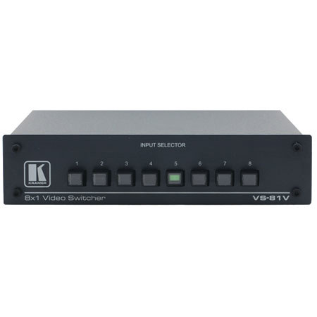 Kramer VS-81V 8x1 Composite Video Mechanical Switc