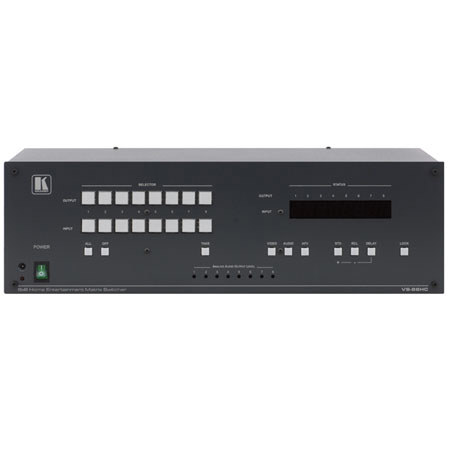 Kramer VS88HC 8x8 Component Video/Audio Matrix Swi