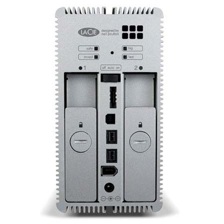 LaCie 301350U 2big Quadra 1TB RAID with 4 RAID Modes