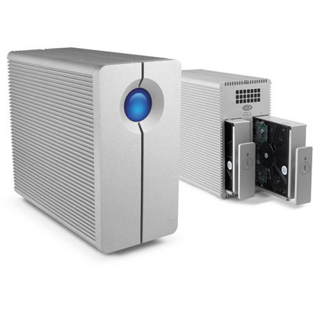 LaCie 2big Thunderbolt 4TB 2-Bay RAID Hard Drive System