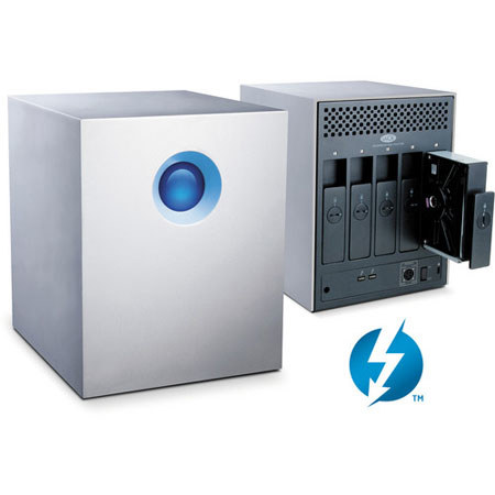 LaCie 5big Thunderbolt 20TB 5-Bay RAID Hard Drive