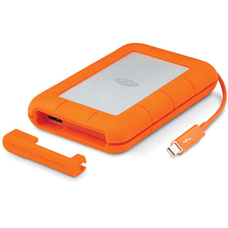 LaCie 500GB SSD Rugged Thunderbolt External Solid State Drive