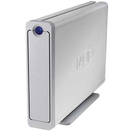 LaCie Big Disk Extreme+ Hard Drive with 1 TB, 7200 rpm, with FireWire 800, FireWire 400 & USB 2.0 Interface, for Mac & Windows, Neal Poulton Design