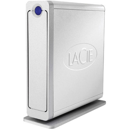 LaCie Ethernet Disk Mini, 250GB Hard Disk Drive with Ethernet & USB 2.0 Interface, 7200rpm, for Mac & Windows.