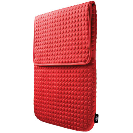 LaCie 130926 Laptop Coat for 17in Macbook / PC's, Red