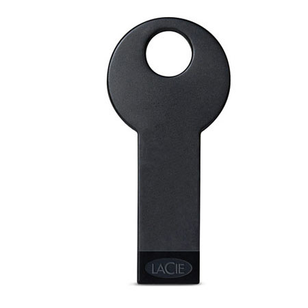 LaCie LabelKey 8GB USB 2.0 Flash Drive, Black