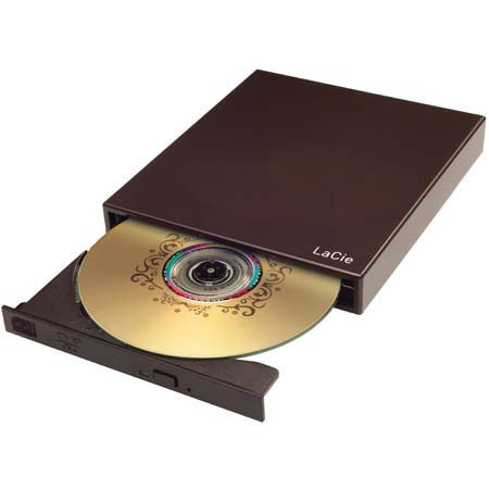 LaCie 301230U Portable 8x DVD±RW with LightScribe